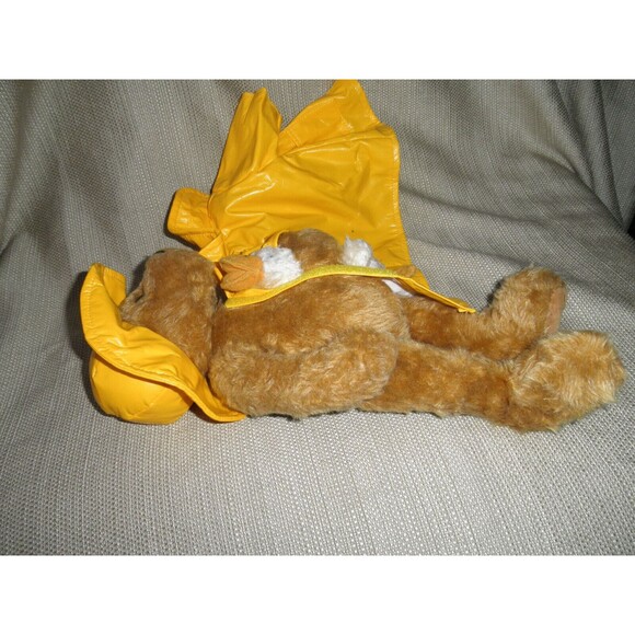 NEW BY TOBY, 2001 VINTAGE BEARINGTON PLUSH 13" TEDDY BEAR "DONALD" WITH DUCK - Picture 10 of 12